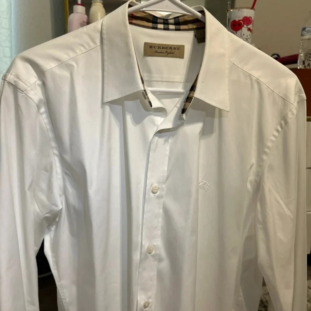 Men Burberry long sleeve shirt - Picture 1 of 3
